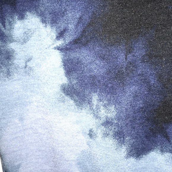 LulaRoe Jax Jogger pants, Denim & navy blue, size Medium - Picture 2 of 2